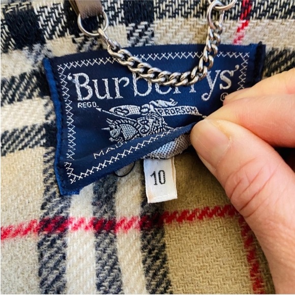 Burberry Brit classic toggle wool duffle coat EUC - Picture 7 of 16